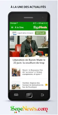 SeneNews android App screenshot 6